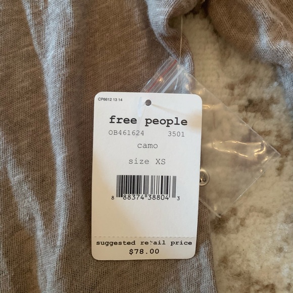 Free People Button Up Shirt Size XS - Picture 2 of 5